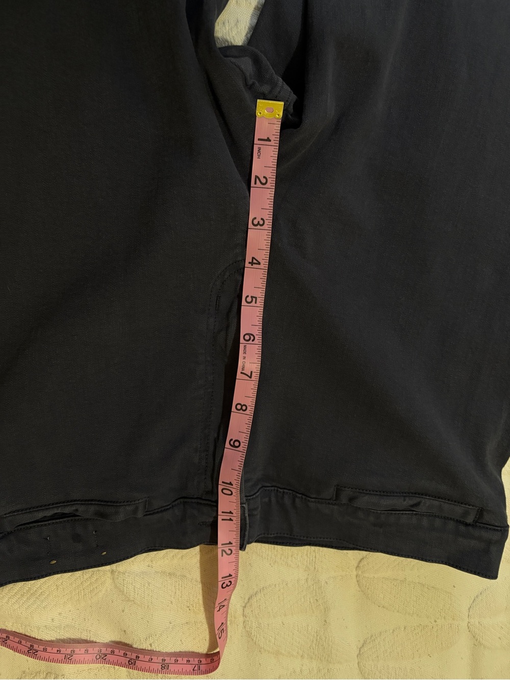 Great condition size 31 Madewell Emmett Wide Leg Crop Navy High-Rise Pants. - Picture 8 of 15
